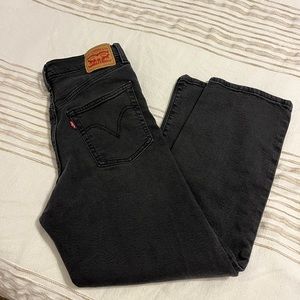 Levi’s ribcage ankle straight